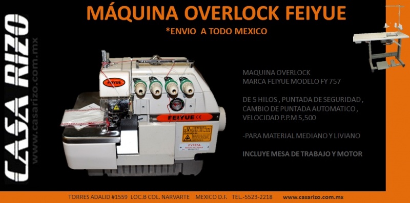Overlock industrial Feiyue fy757